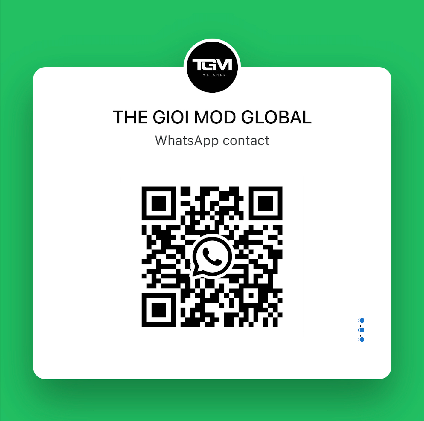 WhatsApp contact QR